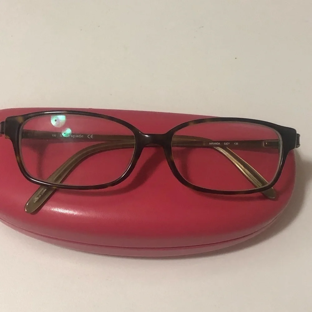 Kate spade eyeglass with high quality frame